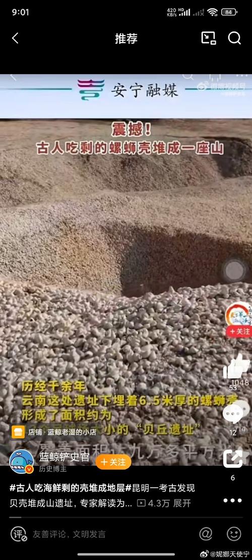 古人吃海鲜剩的壳堆成地层的简单介绍